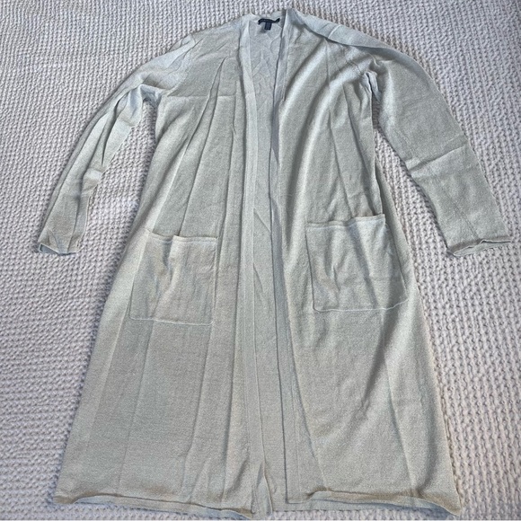 Eileen Fisher Organic Linen Cardigan XS - Picture 1 of 6